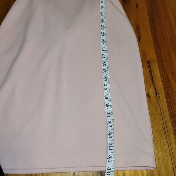 Aidan Mattox Pink Blush Side Cut-Out Dress 8 - Picture 9 of 11